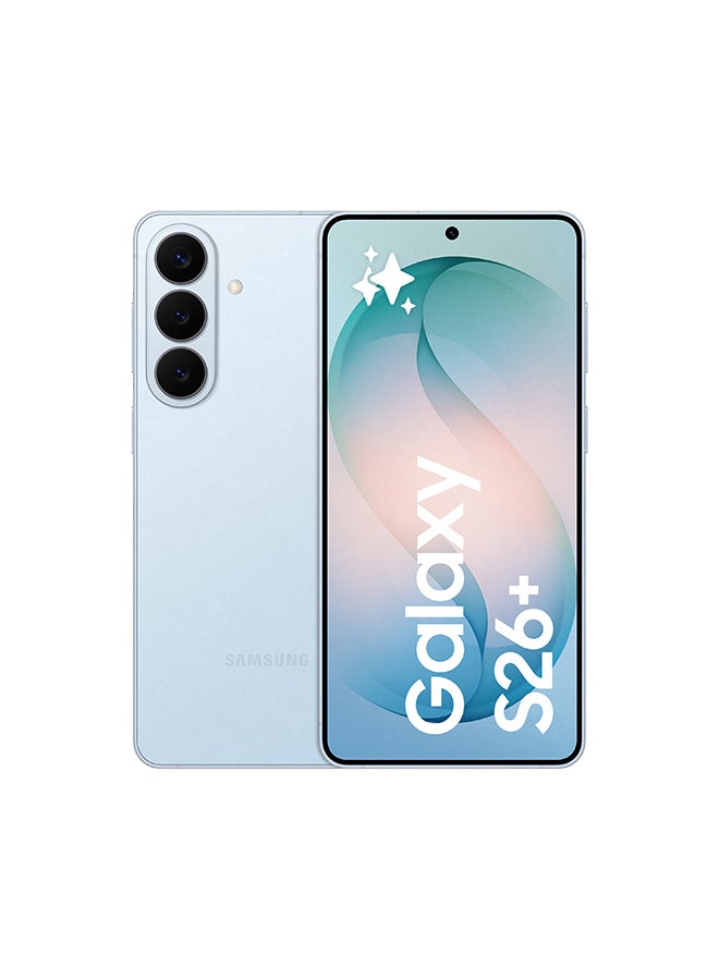 سامسونج Galaxy S26 Plus Dual SIM Sky Blue 12GB RAM 512GB 5G - Middle East Version - Image 1