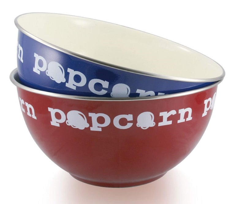Grant Howard 51104 Stainless Steel Coated Popcorn Bowl  One Bowl Only  Assorted  160 oz.