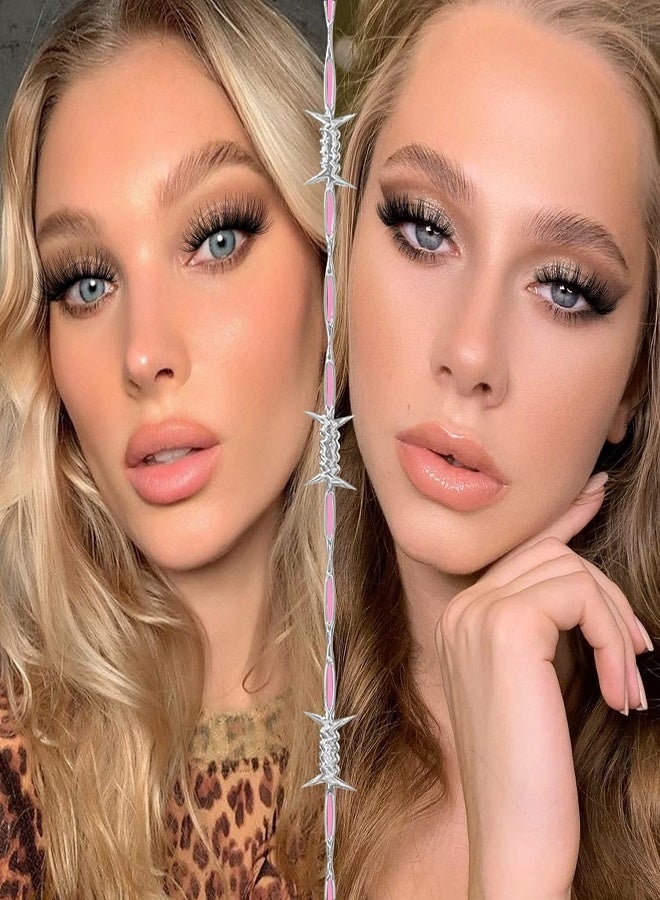 Shein Mink False Eyelashes - 20 Pairs of Natural-Looking Fluffy Mink Lashes, Soft Cat Eye Lashes, Reusable - Image 5