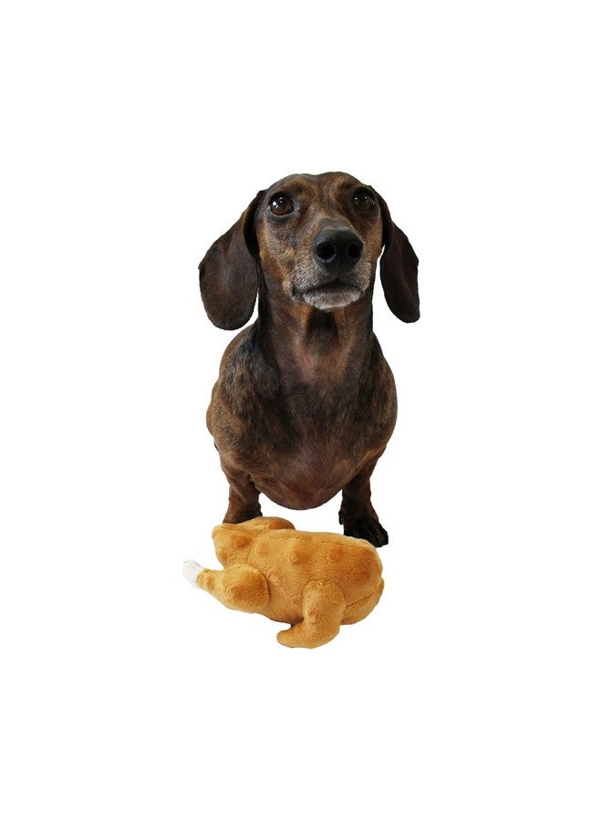 Midlee Roasted Thanksgiving Turkey Plush Dog Toy (Small) - Image 2