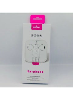 Nippo Nippo Wired Earphone With good Qualtiy NP-11 
