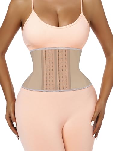 Atbuty Short Torso Waist Trainer for Women Cincher Corset Latex 8 Inch Slimming Girdle for Tummy Control Lower belly - Image 1