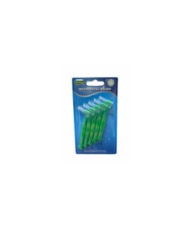 Generic 5x L Shaped Interdental Brushes for Effectively Cleaning Plaque and Removing Accolades Suitable for Dental Care (Green)  - Image 3
