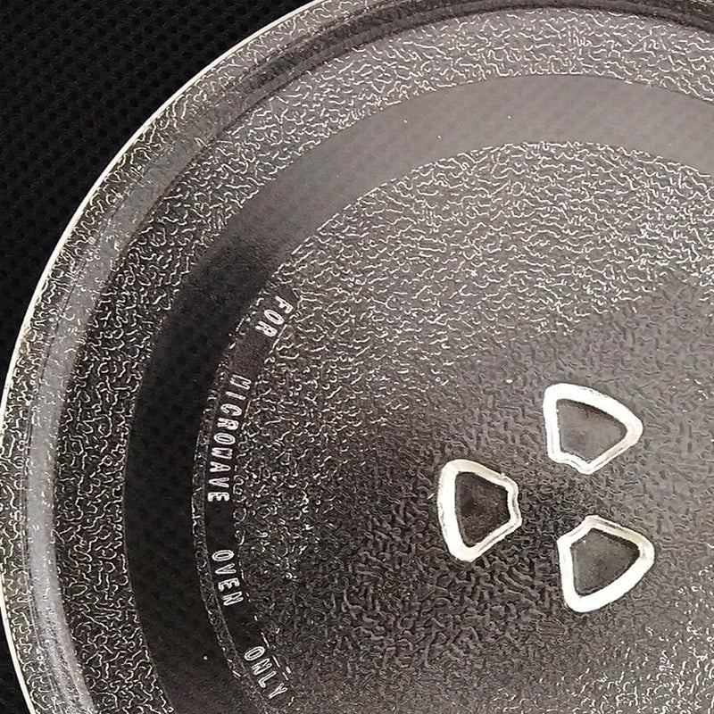 METER STAR 12.5" Microwave Turntable Glass Plate Replacement for Panasonic 12570000008334 & Frigidaire 5304509437 - Y-Bottom General, Heat-Resistant & Universal Fit (12.5 Inch) - Image 2