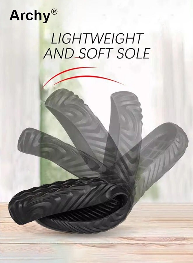 Archy Steel Toe Shoes for Men Indestructible Work Shoes for Men Lightweight Men's Steel Toe Sneakers Comfortable Safety Toe Shoes Black Steel Toe Tennis Shoes Construction Safety Shoes Outdoor Labor Protection Shoes for Men Anti-Slip Anti-Smash Anti-Puncture - Image 5