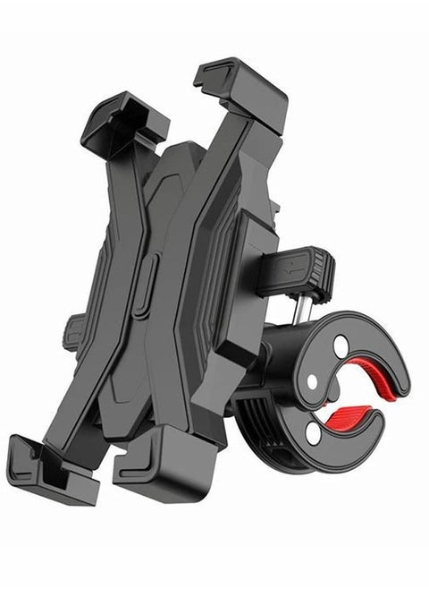Bicycle Phone Holder, Motorcycle Handlebar for Mountain Bike and Stroller one-Key Lock, Suitable 4.7-7 inch Phones, 11 Pro max, S9, galax S21 note20