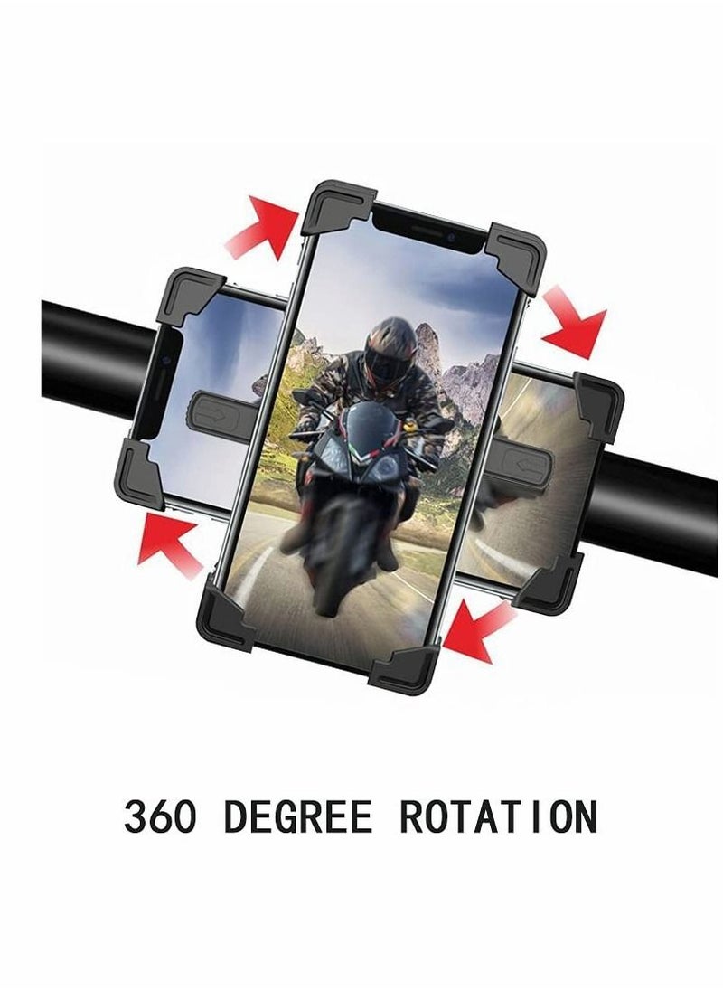 Y&D - Bicycle Phone Holder, Motorcycle Handlebar for Mountain Bike and Stroller one-Key Lock, Suitable 4.7-7 inch Phones, 11 Pro max, S9, galax S21 note20 - Image 1