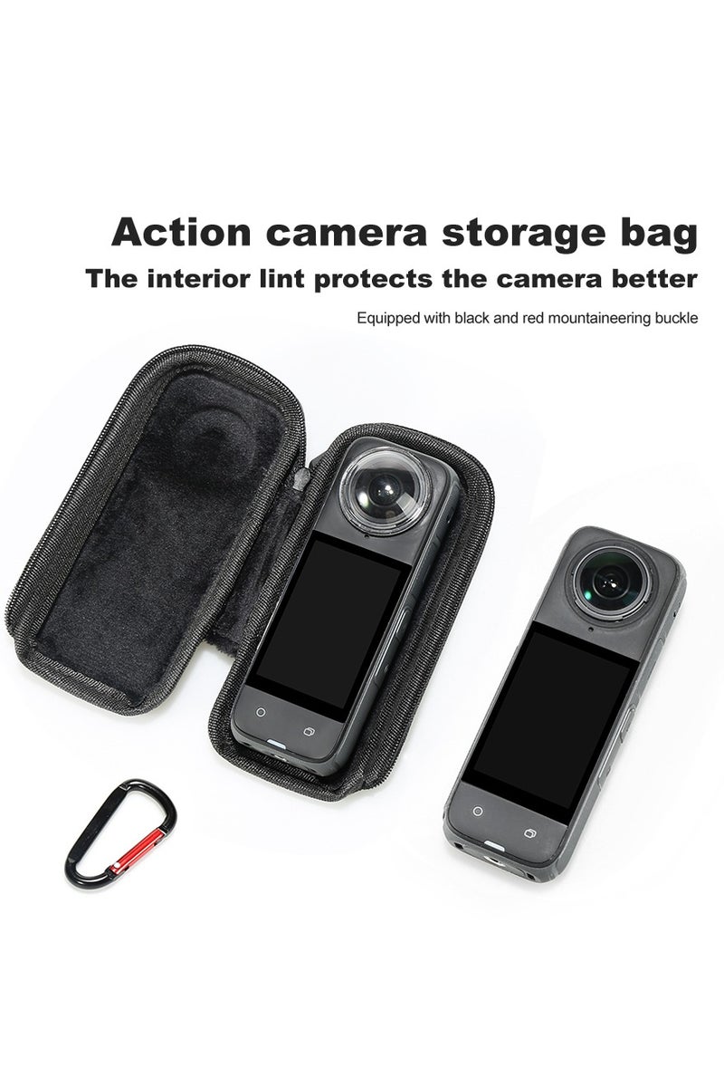 Milatech Camera Accessory Kit for Insta 360 X4 - Lens Guards, Silicone Case, Camera Case (Black, Unisex) - Image 5