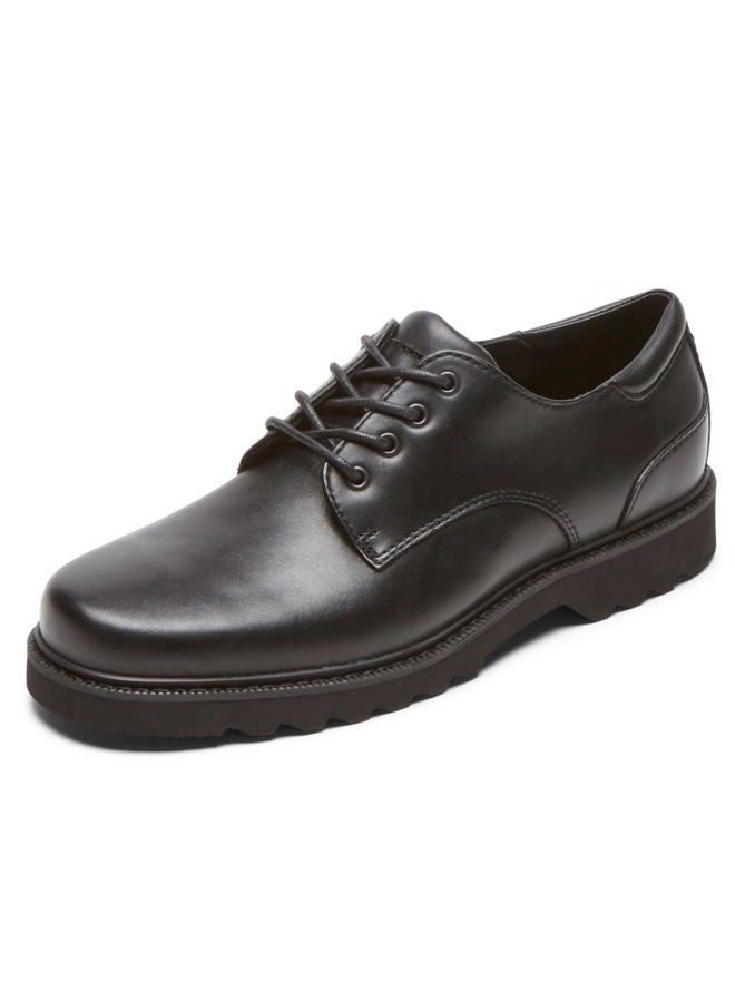 Men's Northfield Leather Lace Up Shoes, Black, 45 EU