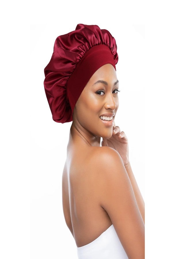 PODALOA 12 Pieces Silk Bonnet for Women Curly Hair Satin Bonnet Hair Wrap for Sleeping Cap with Tie Band (Multicoloured4) - Image 4