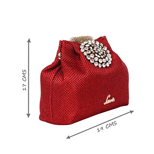 Lavie Women's Tiana Embellished Potli | Ladies Purse Handbag - Image 4