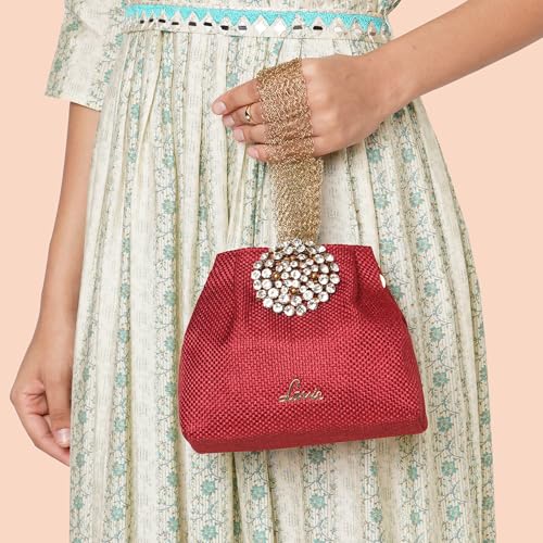 Lavie Women's Tiana Embellished Potli | Ladies Purse Handbag - Image 2