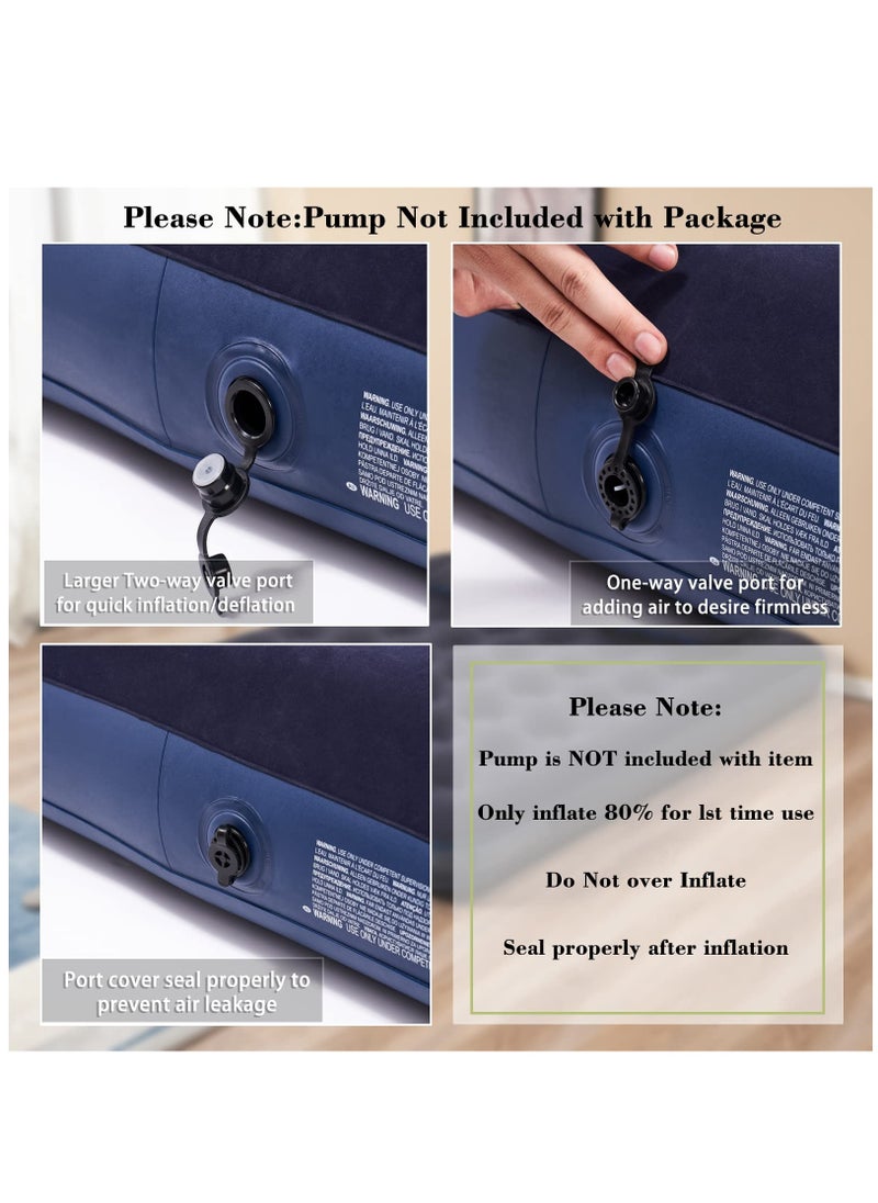 Arabest - Single Size Air Mattress Inflatable Bed, Blow Up Mattress Camping Sleeping Pad - Image 1