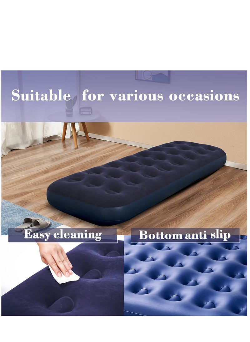 Arabest - Single Size Air Mattress Inflatable Bed, Blow Up Mattress Camping Sleeping Pad - Image 1