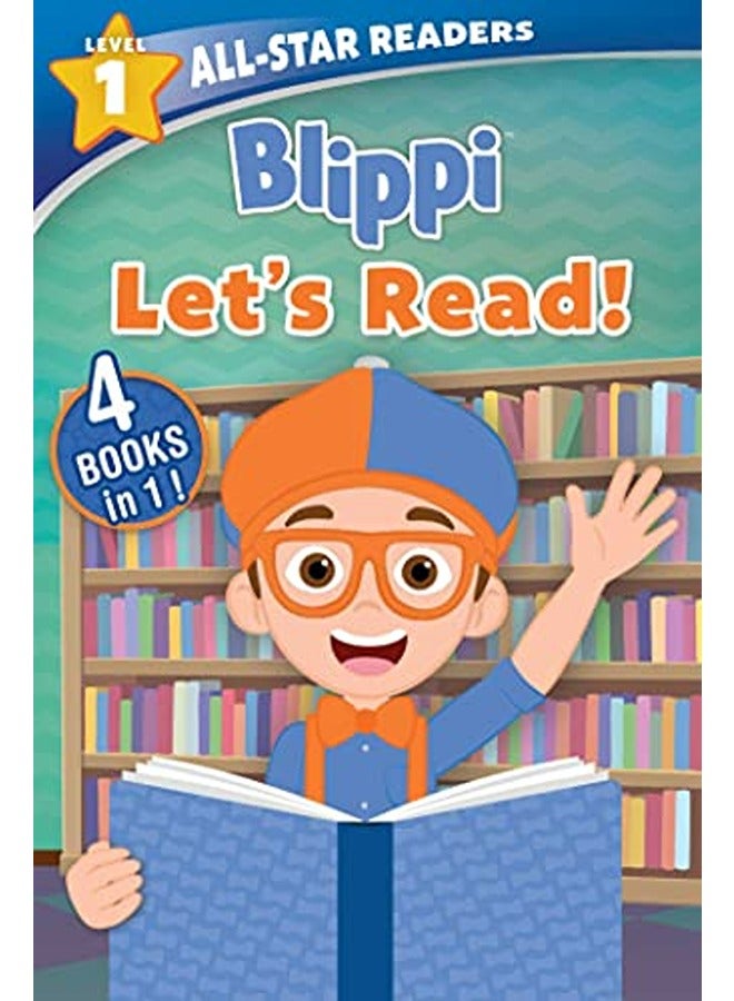 Blippi All Star Reader 4 Bk Bindup Lvl1 