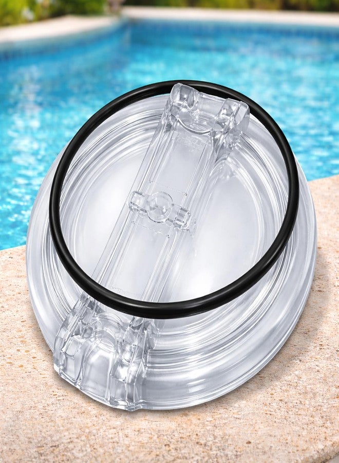 Podoy SPX3100D Pool Pump Lid for Compatible with Hayward Super II Pump SP3000 Series Models SP3007(eeaz), SP3010(eeaz) Include SPX3000S Strainer Cover O-Ring Replacement Thread Strainer Cover - Image 1
