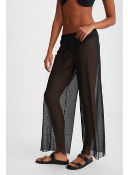 GRIMELANGE Arista Women Summer Tulle Black Pants  - Image 2