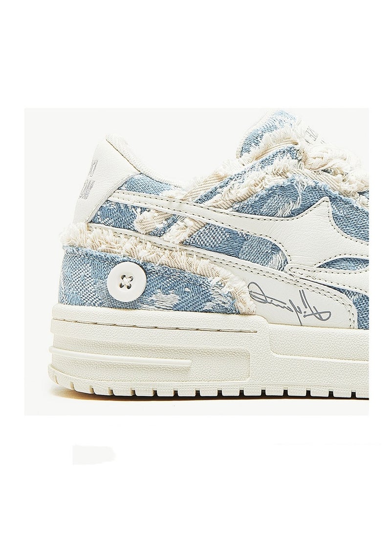 KUYING - New Thick Sole Elevated Board Shoes - Image 1
