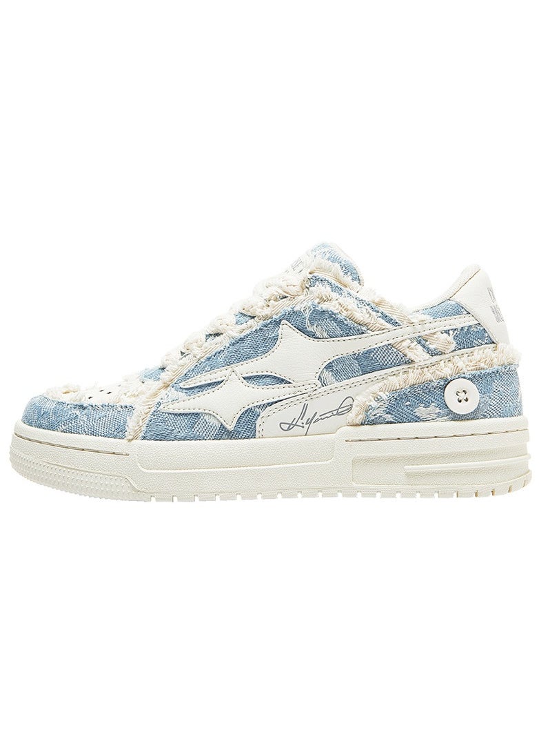 KUYING - New Thick Sole Elevated Board Shoes - Image 1