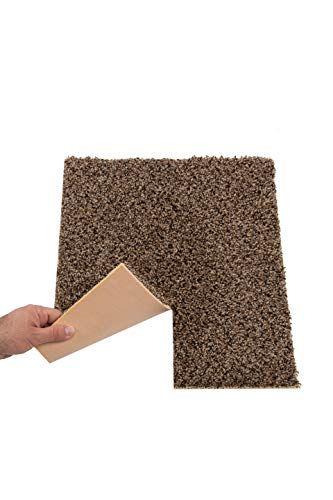 SMART SQUARES THE SIMPLE FLOORING SOLUTION Smart Squares in A Snap 18” x 18” Residential Soft Carpet Tile, Peel and Stick, Easy DIY Installation, Seamless Appearance, Made in USA (388 Stonehenge, 10 Tiles - 22.5 Sq Ft) - Image 4