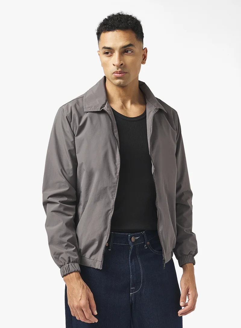 برايف سول Harrington Zip Through Bomber Jacket
