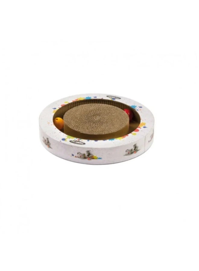 Imac Matisse Cat Scratch Post With Catnip