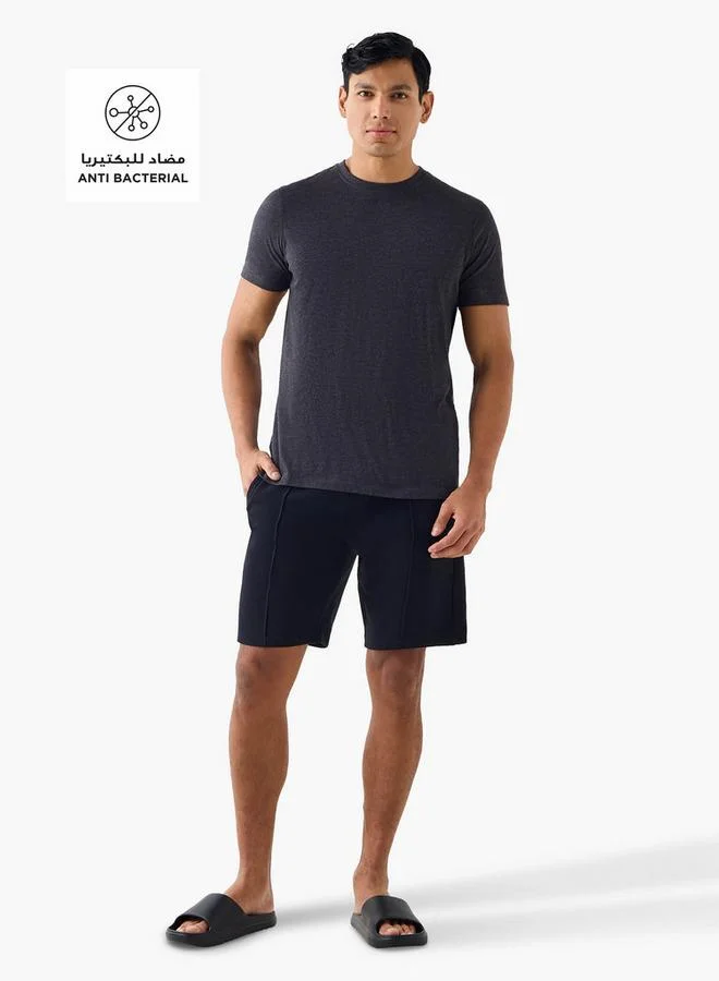 Splash FAV Panelled Lounge Shorts with Drawstring Closure and Pockets