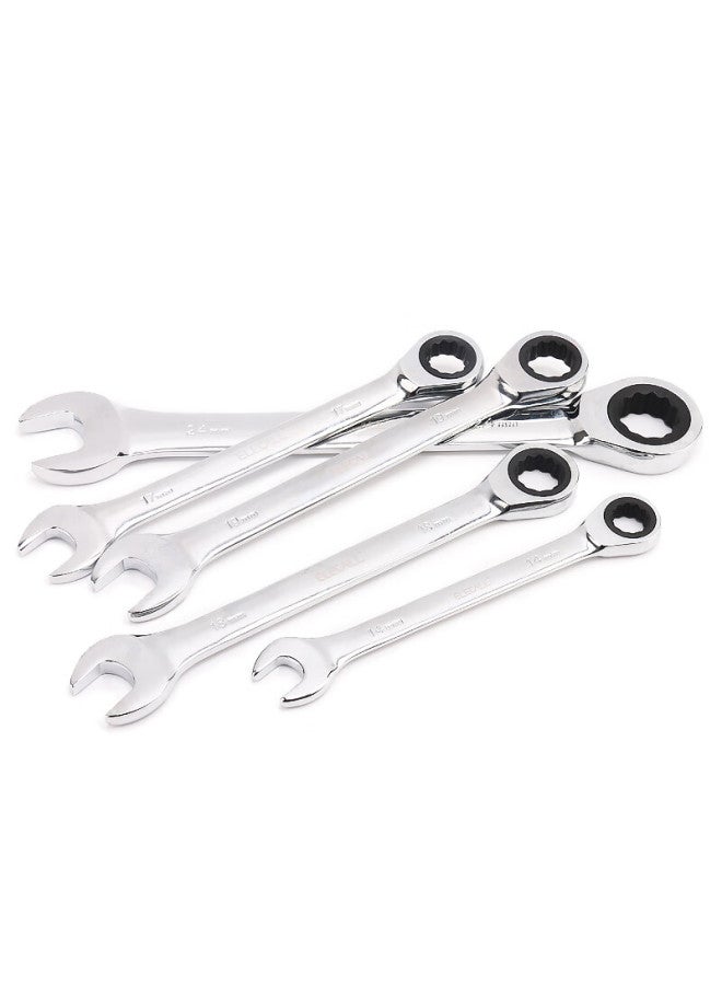 Elecall Fixed Head Ratchet Wrench, 13mm, Quick-release, Dual-use, Open-end And Box-end, Labor-saving, For Industrial And Home Use, Et090113 - Image 4