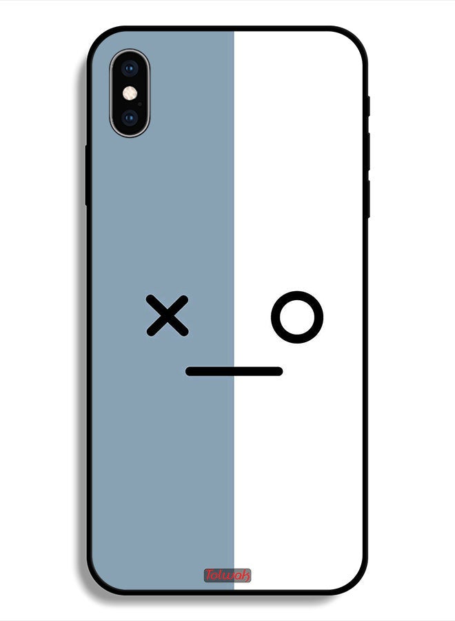 Tolwak Protective Case For Apple iPhone X Face Icons - Image 1