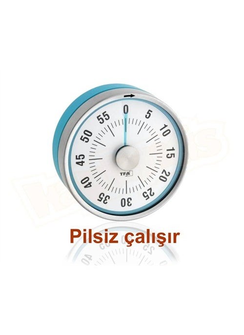 TFA Puck Kitchen Timer Turquoise  - Image 2
