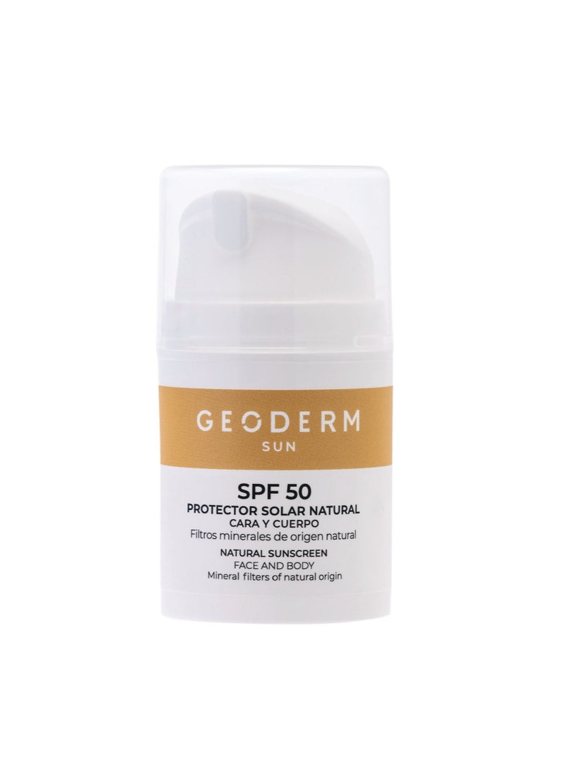 واقي شمس طبيعي SPF50 50مل