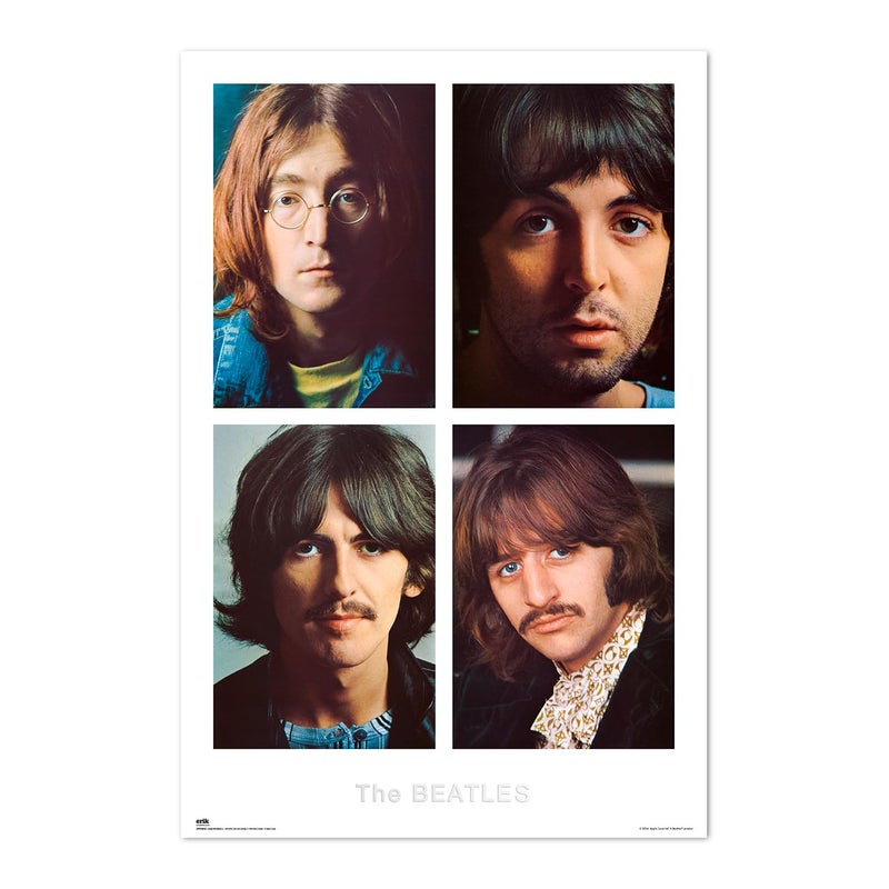 Grupo Erik The Beatles White Album Poster  36 x 24 inches  915 x 61 cm  Shipped Rolled Up  Cool Posters  Art Poster  Wall Posters  Prints