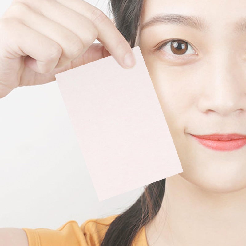 Natural Hemp Fiber Oil Absorbing Paper Sheets 200pcs Pink For Oily Skin Face Oil Control - Image 5