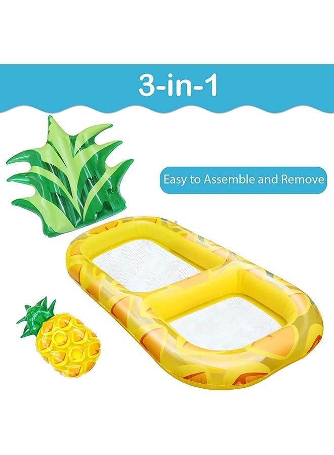 Pool Floats Adult Size, Inflatable Pool Float for Swimming Pool Accessories,Pool Lounger Sofa Portable Floating Water Hammock Swimming Pool Chair for Outdoor, Beach - Image 2