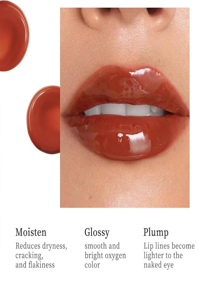 Baorder 4 Colors Hydrating Lip Gloss Set,Glitter Glossy Plumping Lip Glow Oil,High Shine Glass Finish Lip Jam,Shiny Jelly Liquid Lipstick For Women And Girls - Image 5