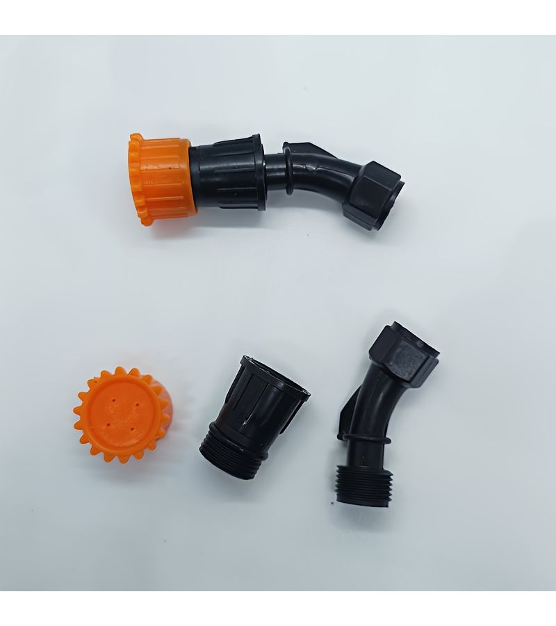 2Pcs Extended Four Hole Spray Nozzles for Agricultural Sprayers Irrigation - Image 1