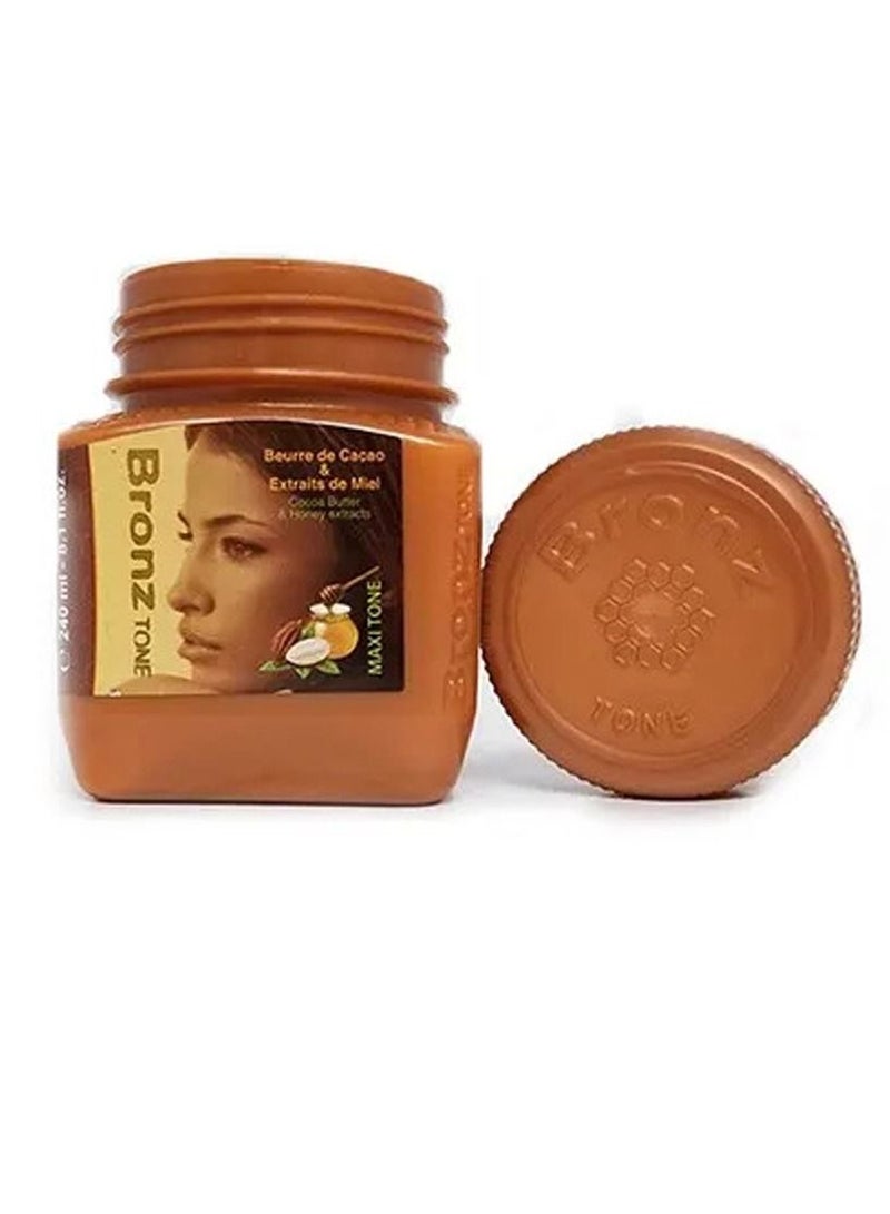 Bronz Tone Cocoa Butter Maxi Tone Cream 125ml - Image 2
