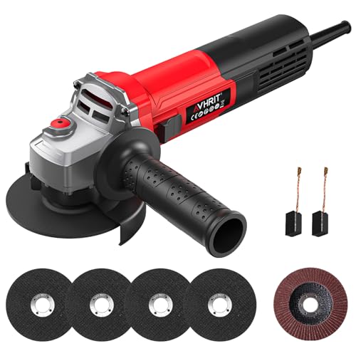 Avhrit Angle Grinder 10 Amp, 4-1/2 inch Power Angle Grinder Tools with 13000 RPM, 1200W Small Angle Grinder for Cutting, Grinding, Polishing - Image 1
