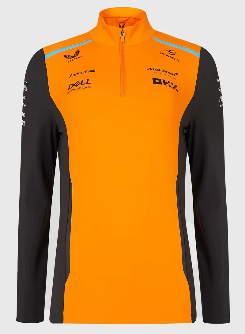 Mclaren McLaren Formula One Team - Official Formula 1 Merchandise - Replica Team Quarter Zip Hoody