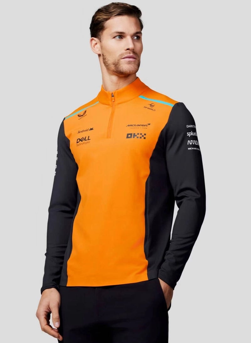McLaren Formula One Team - Official Formula 1 Merchandise - Replica Team Quarter Zip Hoody - Image 1