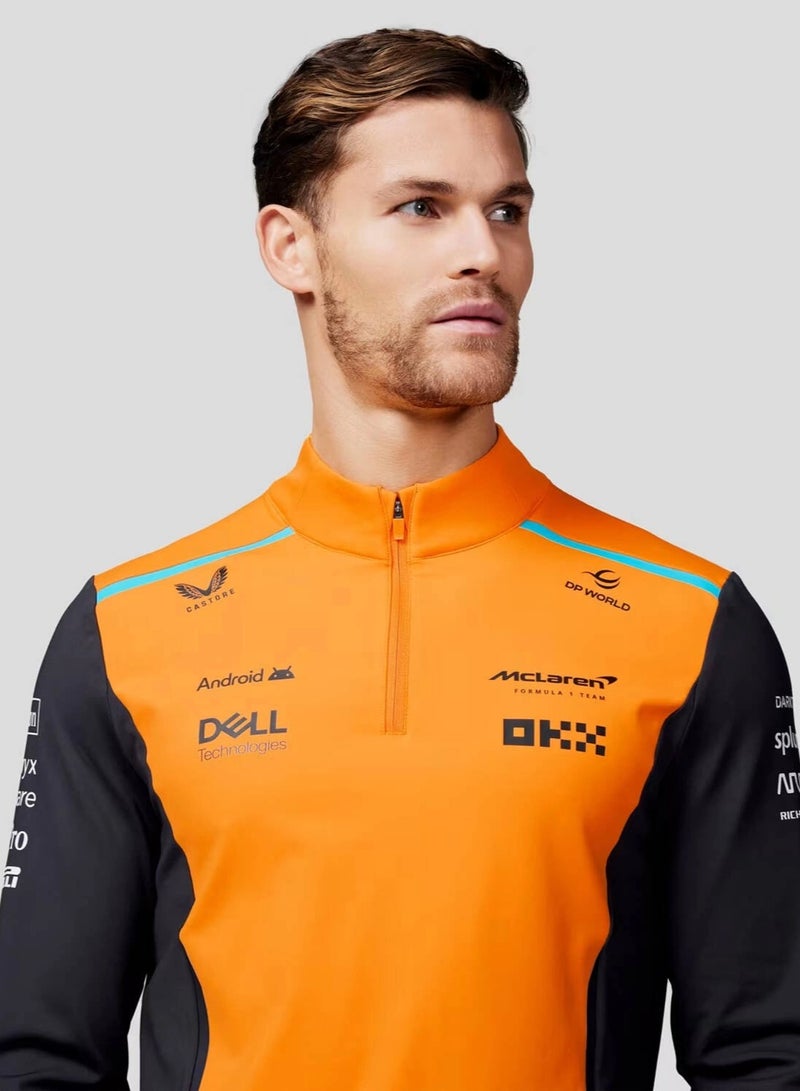 McLaren Formula One Team - Official Formula 1 Merchandise - Replica Team Quarter Zip Hoody - Image 3
