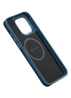 PITAKA MagEZ Case 4 for iPhone15 Pro6.1"(Black/Blue Twill)1500D  - Image 4