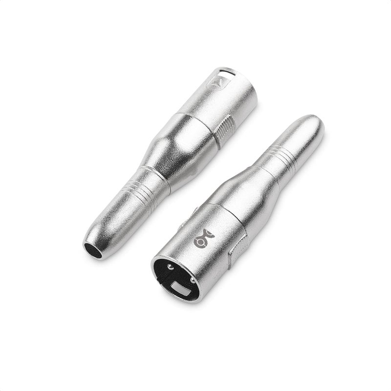 Cable Matters 2-Pack XLR to 1/4 Adapter (1/4 to XLR Adapter) - Image 1