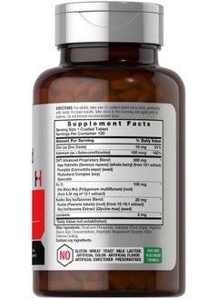 Horbäach Horbäach - DHT Advanced Hair Formula | 120 Tablets | Non-GMO and Gluten Free Hair Formula Blend with Saw Palmetto, Kudzu, and Fo-Ti  - Image 2