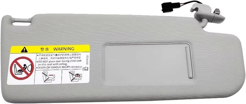 Car Sun Visor Assembly for VW for Polo 2011 2012 2013 2014 2015 2016 2017 MK5 6R 6C Sedan Hatchback Interior Sunvisor with Mirror Front Visor Assembly Car Sun Visor Replacement - Image 5