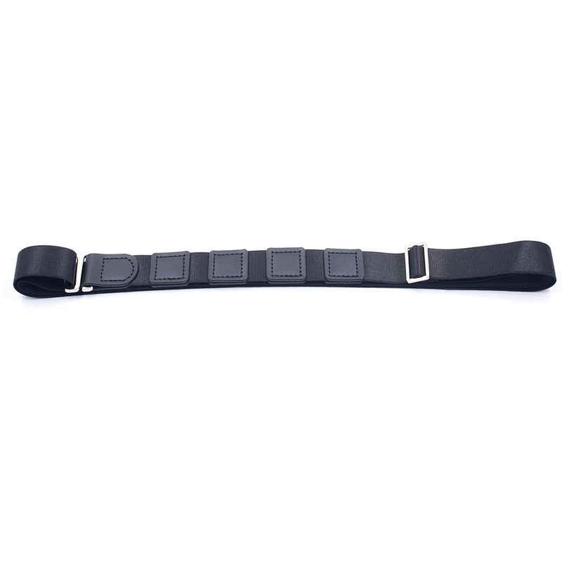 Shirt Stay Belt Non Wrinkle Resistant Shirt Armband Anti for Women Men (Black) - Image 2