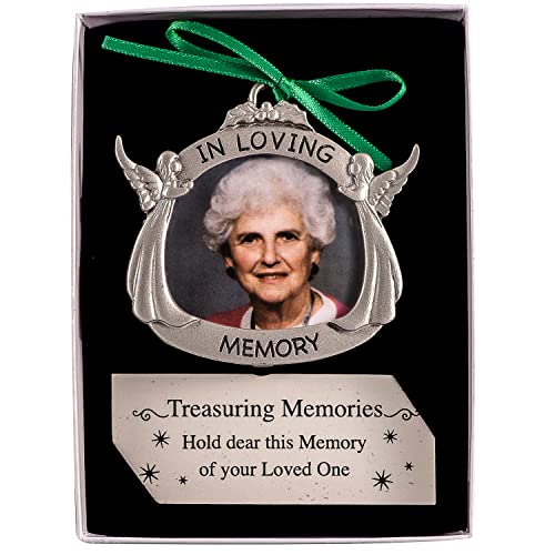 Cathedral Art CO621 In Loving Memory Angel Photo Frame, 2-3/4-Inch - Image 2