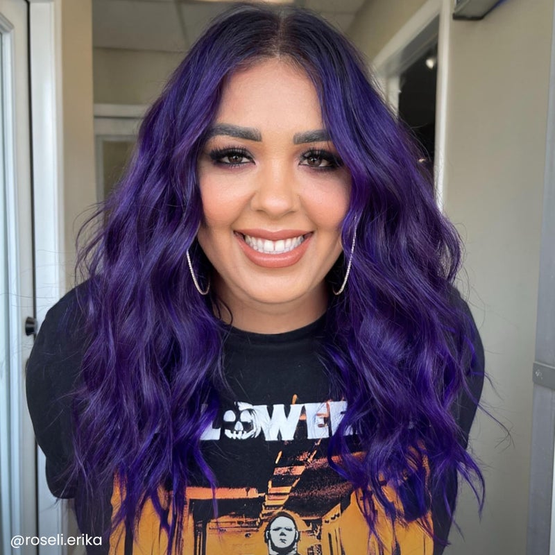 Arctic Fox Semi-Permanent Hair Dye, Vegan & Cruelty-Free, Conditioning, Ammonia-Free, Long-Lasting, Purple AF, For All Hair Types, 8 Fl Oz - Image 4