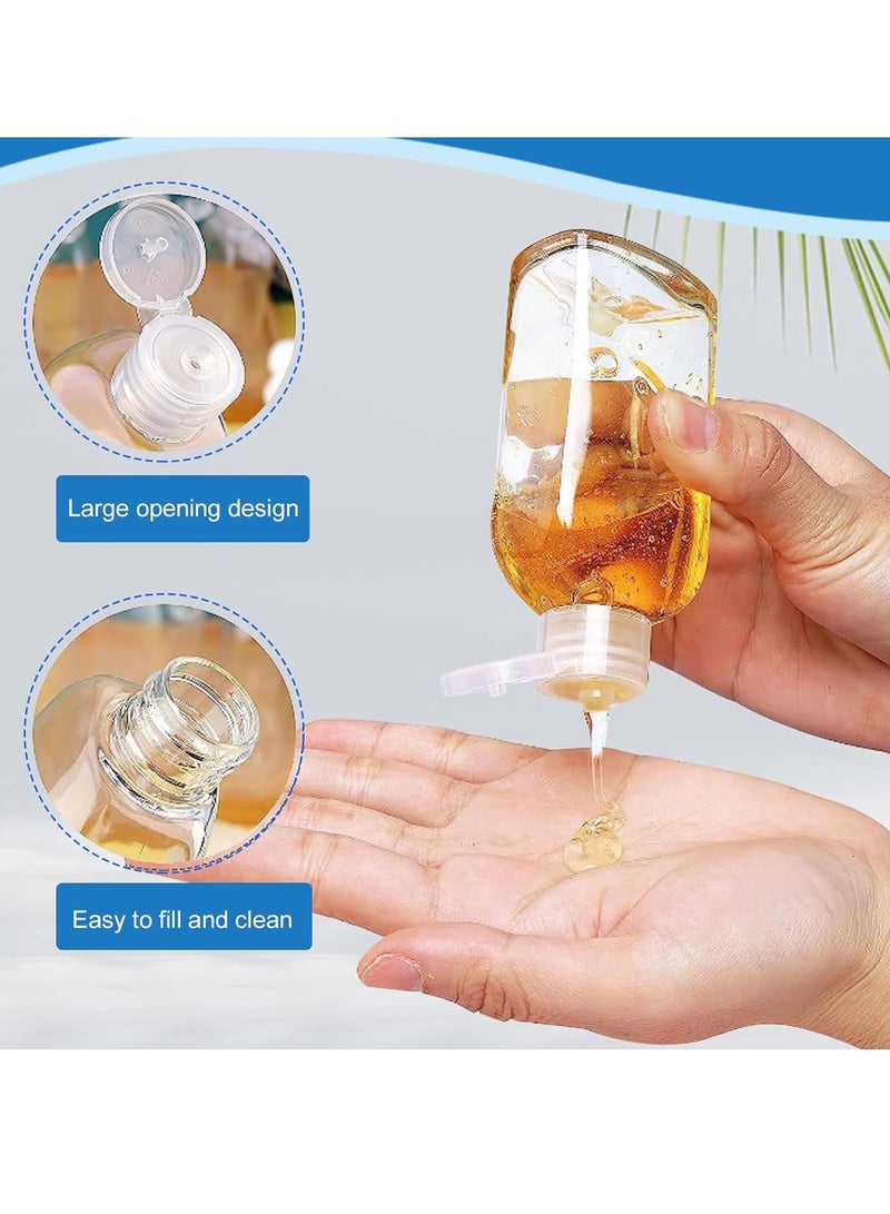 general Leakproof Squeeze Bottles Travel Kit - 4pc 3.4 oz TSA Approved for Shampoo, Conditioner and Toiletries - Image 2