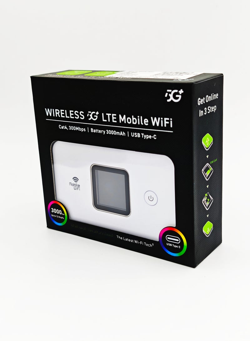 TOPLINK HW88 4G Pocket Mobile Wi-Fi Router With 3000mAh Battery ，LTE Cat4, Connects Up 16 Users,300Mbps Wireless - Image 5